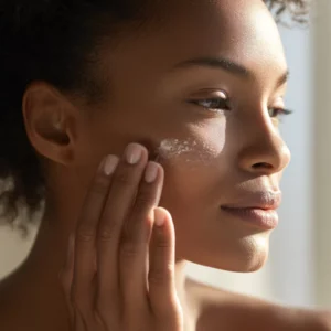 woman with hyperpigmentation and sun damage looking to improve skin quality and texture with skin treatments at Intrigue Cosmetic Clinic, Gravesend 
