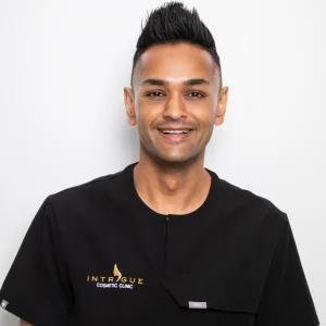 Woman with glowing healthy skin. Treatments at Intrigue Cosmetic Clinic support your quest for beautiful, naturally healthy skin.